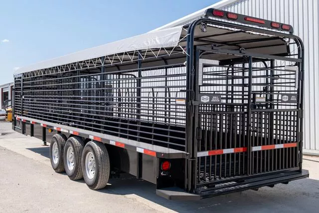 new Stock / Stock Combo Trailers Gooseneck  for sale, in Seguin, TX Thumbnail 3