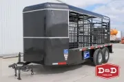 new Stock / Stock Combo Trailers Gooseneck  for sale, in Seguin, TX Thumbnail 1