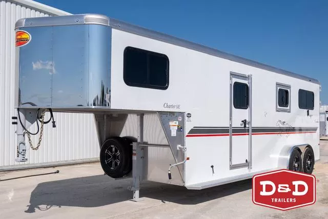 2026 Sundowner Trailers Charter 2+1 Horse Trailer 