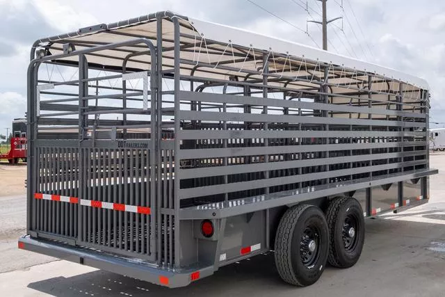 new Stock / Stock Combo Trailers Delco Trailers  for sale, in Seguin, TX Thumbnail 4