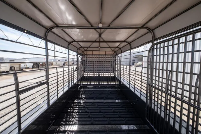 new Stock / Stock Combo Trailers Gooseneck  for sale, in Seguin, TX Thumbnail 13