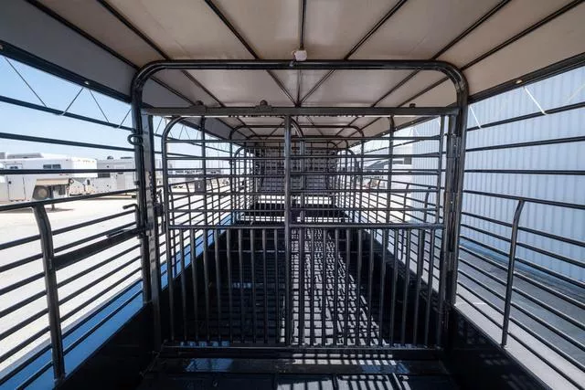 new Stock / Stock Combo Trailers Gooseneck  for sale, in Seguin, TX Thumbnail 14