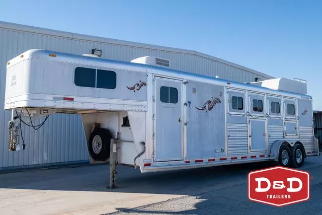 2013 Platinum Coach Trailers 4 Horse Living Quarters Trailer 