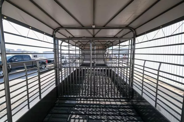 new Stock / Stock Combo Trailers Gooseneck  for sale, in Seguin, TX Thumbnail 13