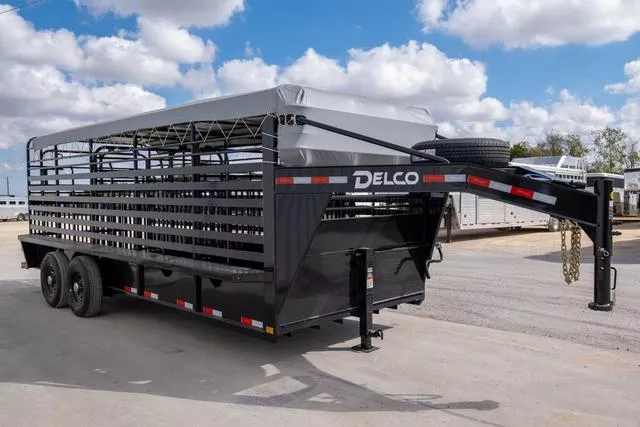 new Stock / Stock Combo Trailers Delco Trailers  for sale, in Seguin, TX Thumbnail 8