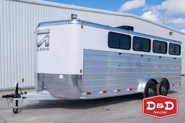 2026 Bar-M Trailers 8 Pen Low Pro Trailer 