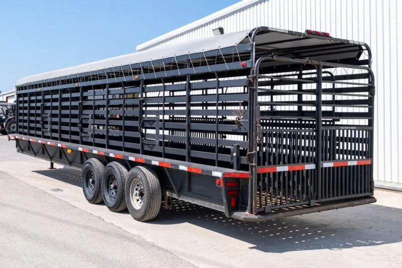 used Stock / Stock Combo Trailers Top Hat Trailers  for sale, in Seguin, TX Thumbnail 3
