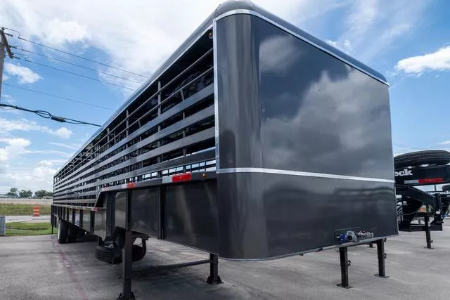 new Stock / Stock Combo Trailers Gooseneck  for sale, in Seguin, TX Thumbnail 2