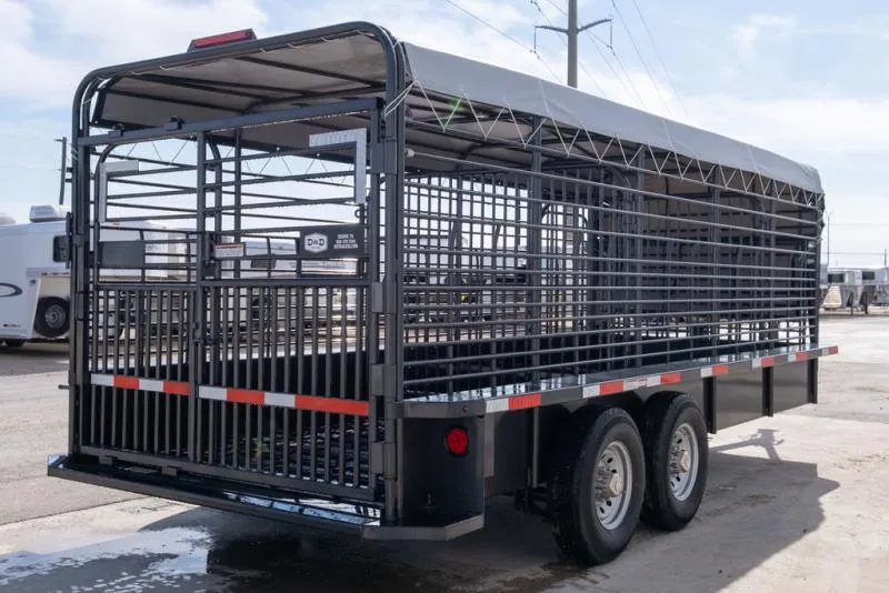new Stock / Stock Combo Trailers Gooseneck  for sale, in Seguin, TX Thumbnail 4