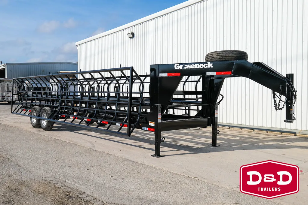 2026 Gooseneck 10 Bale Haymaster Trailer