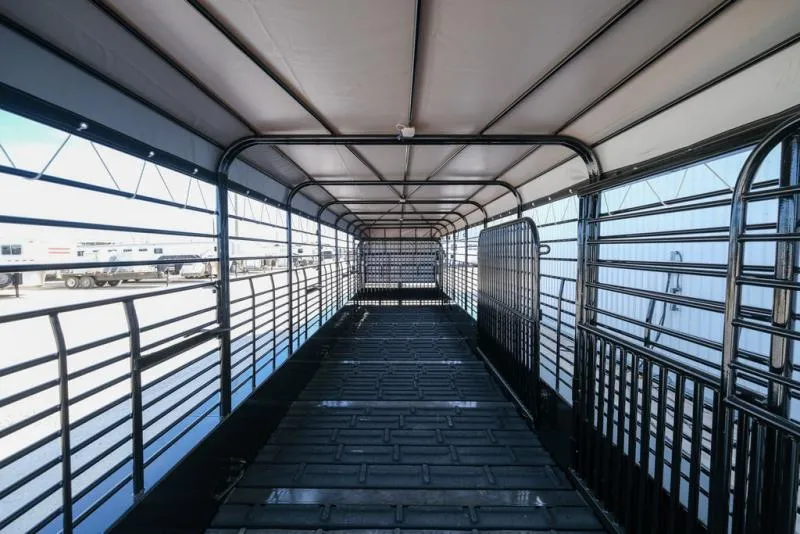 new Stock / Stock Combo Trailers Gooseneck  for sale, in Seguin, TX Thumbnail 16