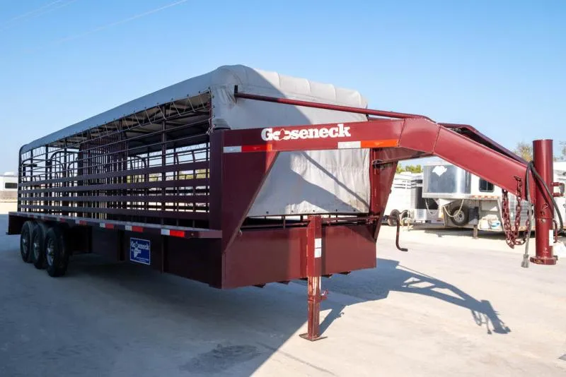 used Stock / Stock Combo Trailers Gooseneck  for sale, in Seguin, TX Thumbnail 5