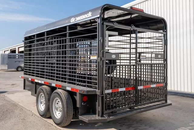 new Stock / Stock Combo Trailers Gooseneck  for sale, in Seguin, TX Thumbnail 3