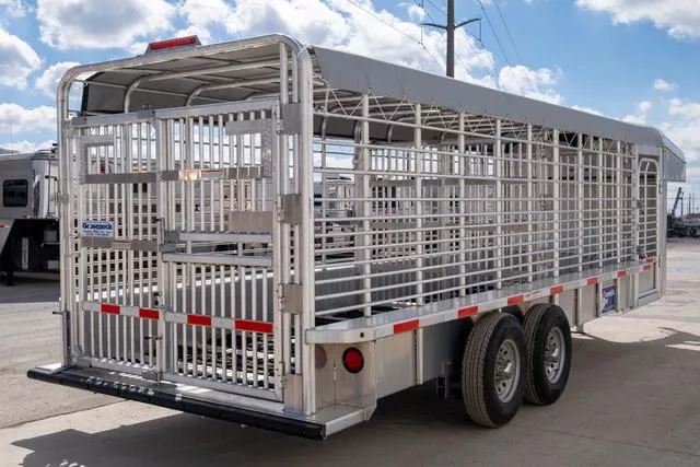 new Stock / Stock Combo Trailers Gooseneck  for sale, in Seguin, TX Thumbnail 4