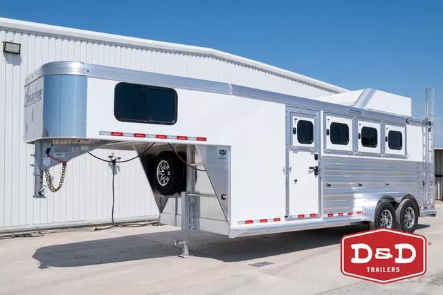 2026 Cimarron Trailers 4 Horse Norstar Ready-To-Go Trailer 