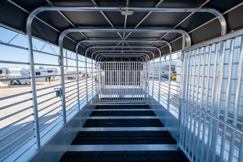 new Stock / Stock Combo Trailers Gooseneck  for sale, in Seguin, TX Thumbnail 14