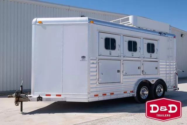 2003 4 Star Trailers 3 Horse Trailer 