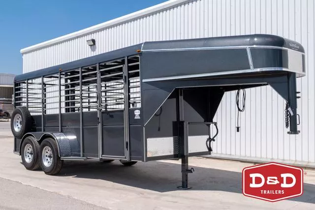 2025 Calico Trailers 16 Ft Stock Trailer 