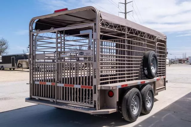new Stock / Stock Combo Trailers Gooseneck  for sale, in Seguin, TX Thumbnail 4