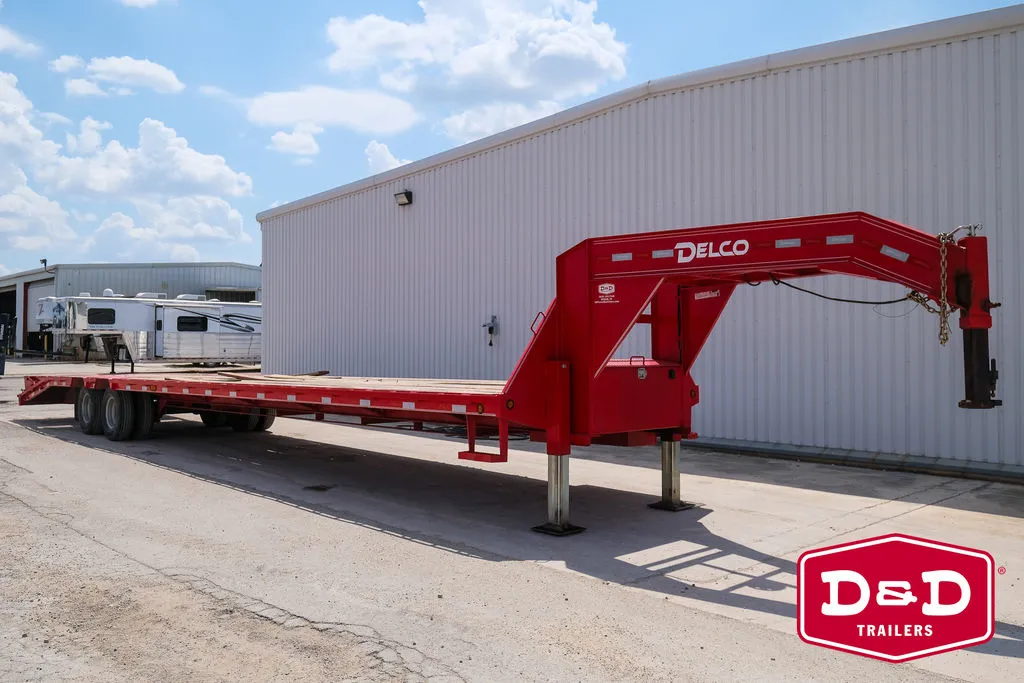 2023 Delco Trailers 40 Ft Flatbed Trailer 