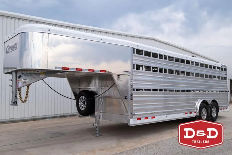 2025 Cimarron Trailers 22 Ft Lonestar Stock Trailer 