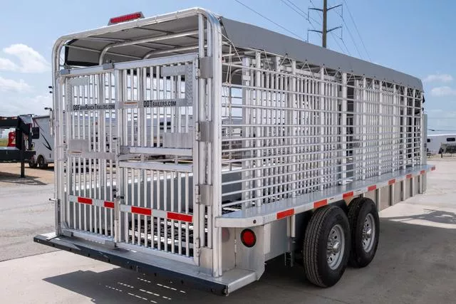new Stock / Stock Combo Trailers Gooseneck  for sale, in Seguin, TX Thumbnail 4