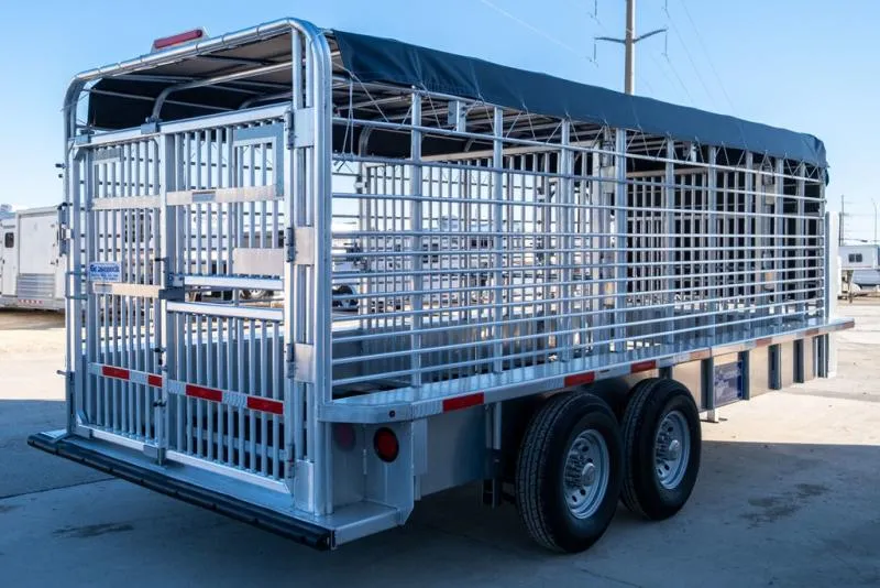new Stock / Stock Combo Trailers Gooseneck  for sale, in Seguin, TX Thumbnail 4
