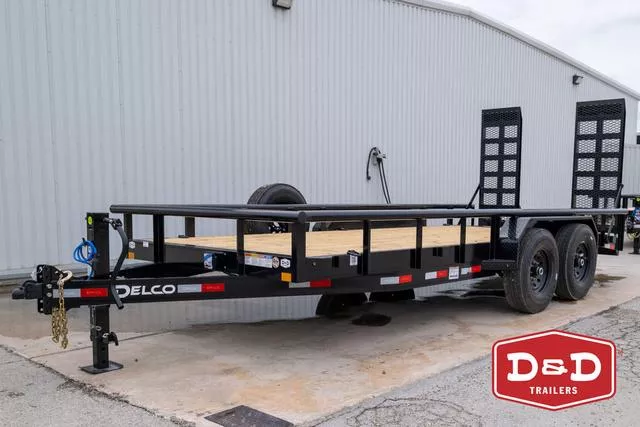 2025 Delco Trailers 18 Ft Utility Trailer 