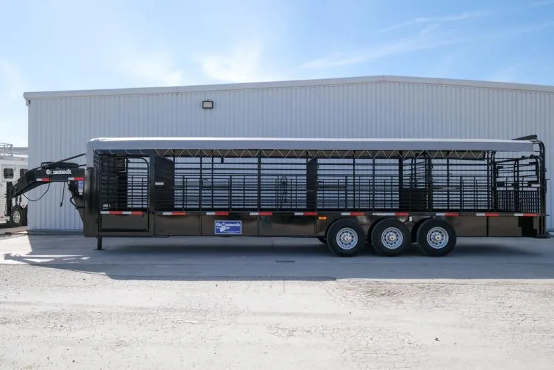 new Stock / Stock Combo Trailers Gooseneck  for sale, in Seguin, TX Thumbnail 2