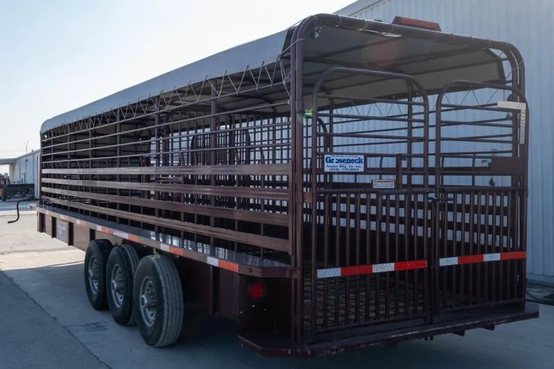 used Stock / Stock Combo Trailers Gooseneck  for sale, in Seguin, TX Thumbnail 3