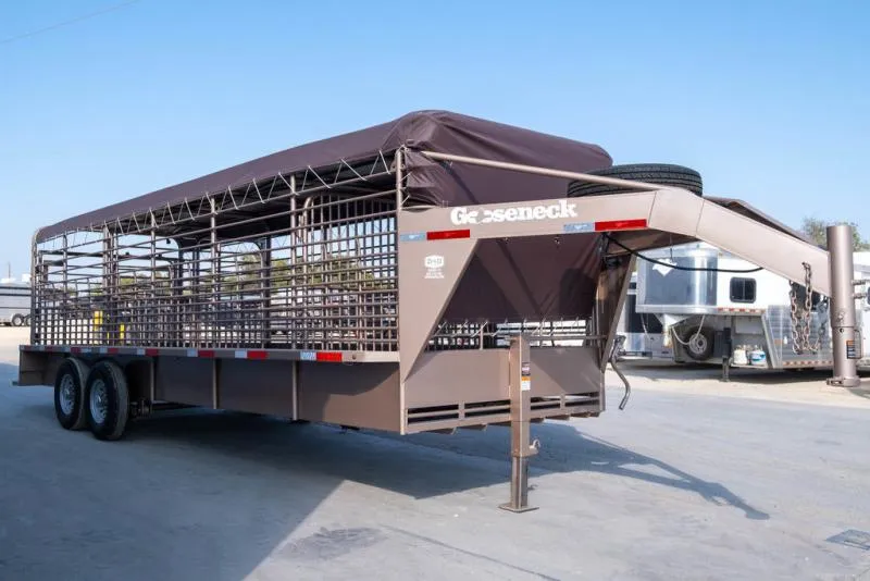 new Stock / Stock Combo Trailers Gooseneck  for sale, in Seguin, TX Thumbnail 5