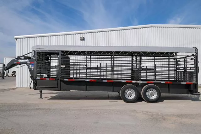 new Stock / Stock Combo Trailers Gooseneck  for sale, in Seguin, TX Thumbnail 2