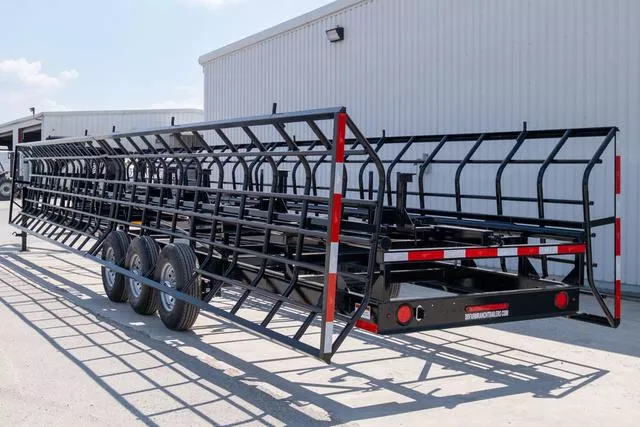 new Stock / Stock Combo Trailers Gooseneck  for sale, in Seguin, TX Thumbnail 3