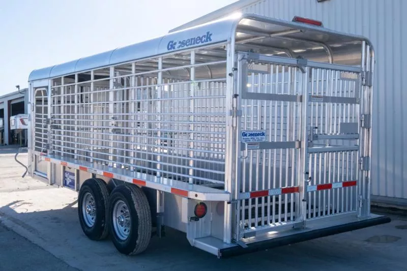 new Stock / Stock Combo Trailers Gooseneck  for sale, in Seguin, TX Thumbnail 3