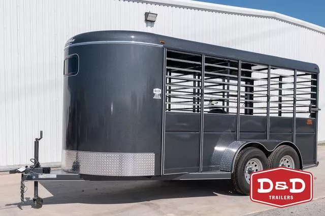 2025 Calico Trailers 16 Ft Stock Trailer 