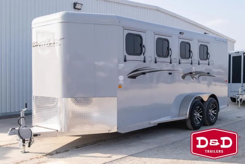 2026 Trails West? 4 Horse Adventure II MX Trailer 