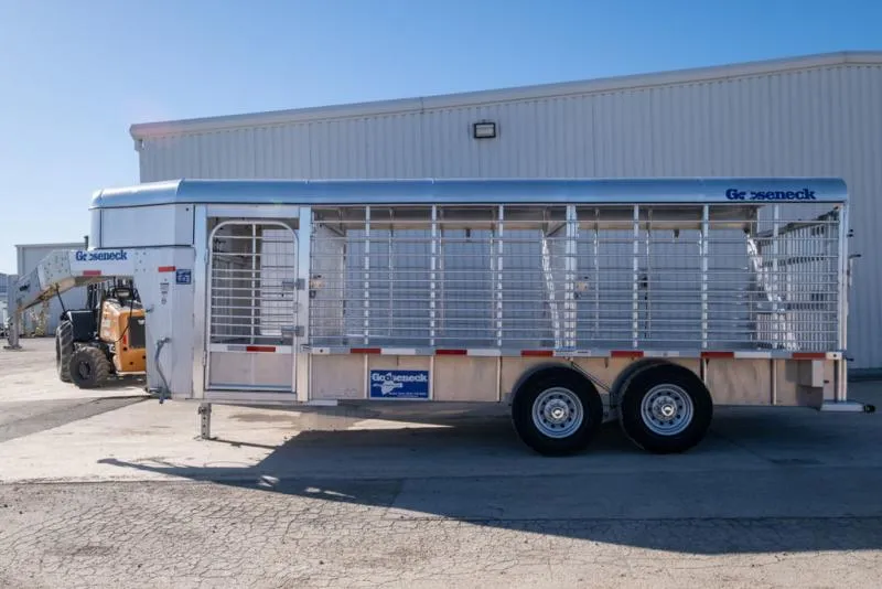new Stock / Stock Combo Trailers Gooseneck  for sale, in Seguin, TX Thumbnail 2