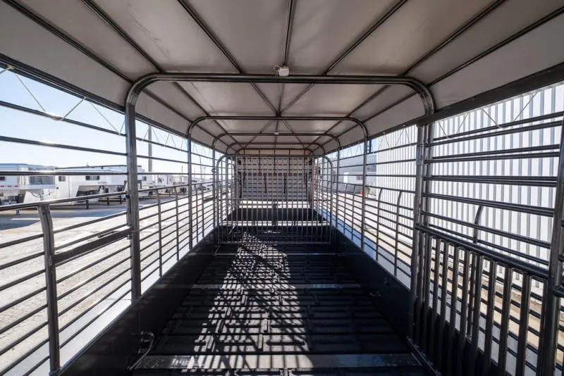 new Stock / Stock Combo Trailers Gooseneck  for sale, in Seguin, TX Thumbnail 15