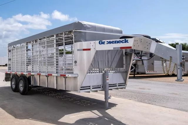 new Stock / Stock Combo Trailers Gooseneck  for sale, in Seguin, TX Thumbnail 5