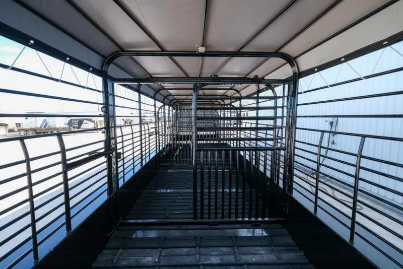 new Stock / Stock Combo Trailers Gooseneck  for sale, in Seguin, TX Thumbnail 14