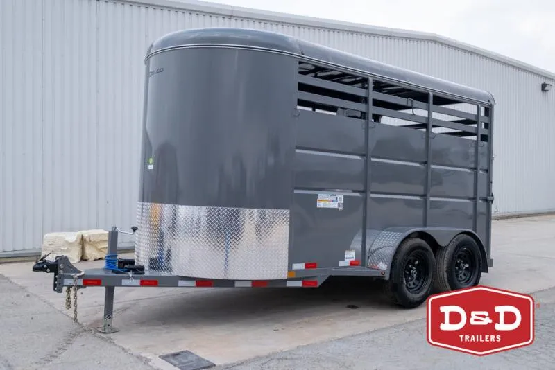 2026 Delco Trailers 2 Horse Steel Trailer