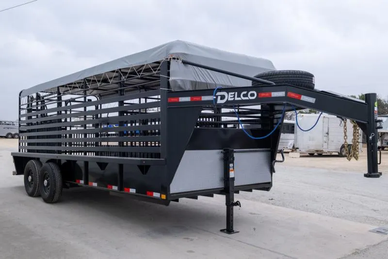 new Stock / Stock Combo Trailers Delco Trailers  for sale, in Seguin, TX Thumbnail 5