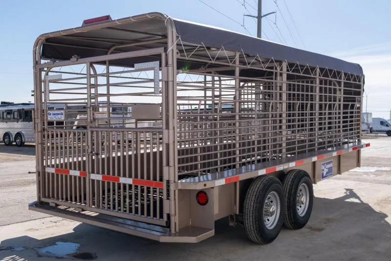new Stock / Stock Combo Trailers Gooseneck  for sale, in Seguin, TX Thumbnail 5
