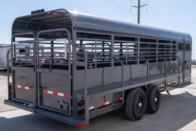 new Stock / Stock Combo Trailers Delco Trailers  for sale, in Seguin, TX Thumbnail 4