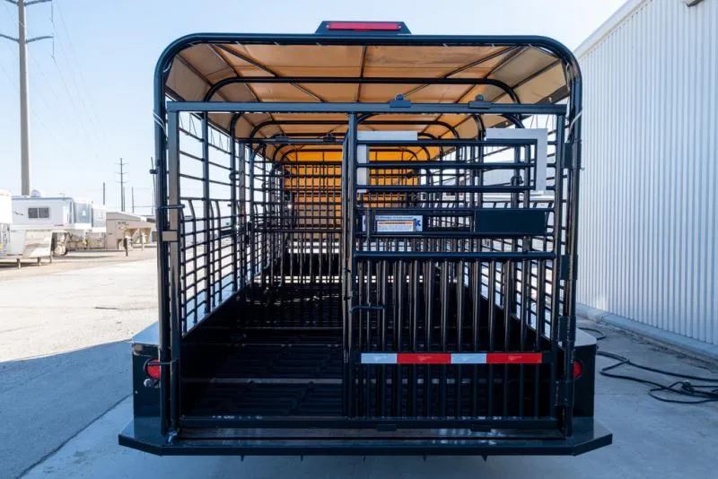 new Stock / Stock Combo Trailers Gooseneck  for sale, in Seguin, TX Thumbnail 11