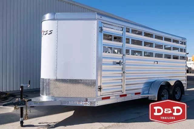 2018 Exiss 16 Ft Stock Trailer