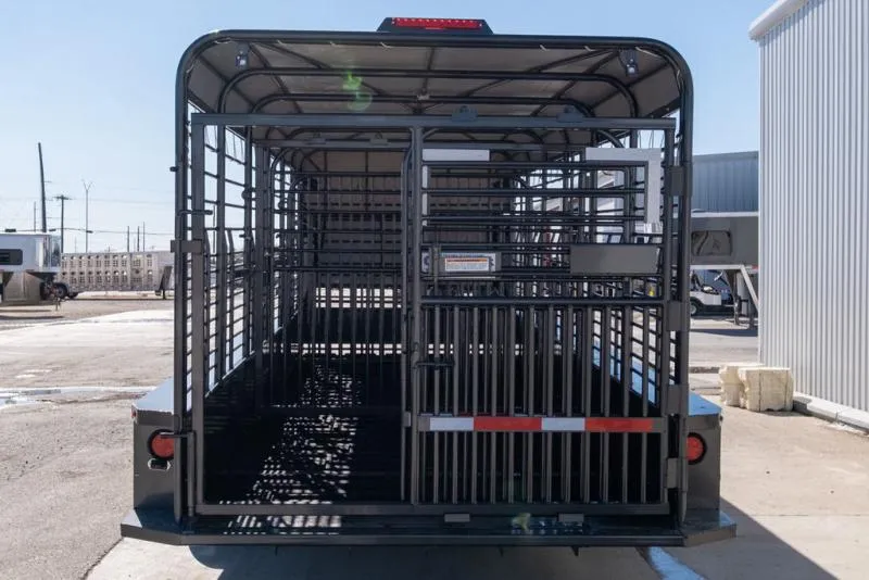 new Stock / Stock Combo Trailers Gooseneck  for sale, in Seguin, TX Thumbnail 11