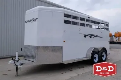 2026 Trails West® 3 Horse Adventure II Trailer 