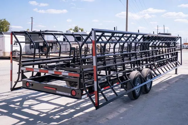 new Stock / Stock Combo Trailers Gooseneck  for sale, in Seguin, TX Thumbnail 5