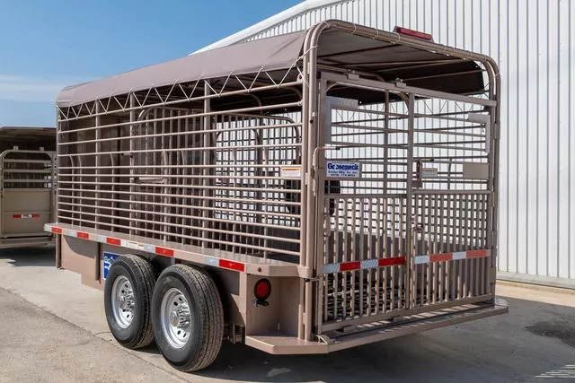 new Stock / Stock Combo Trailers Gooseneck  for sale, in Seguin, TX Thumbnail 3